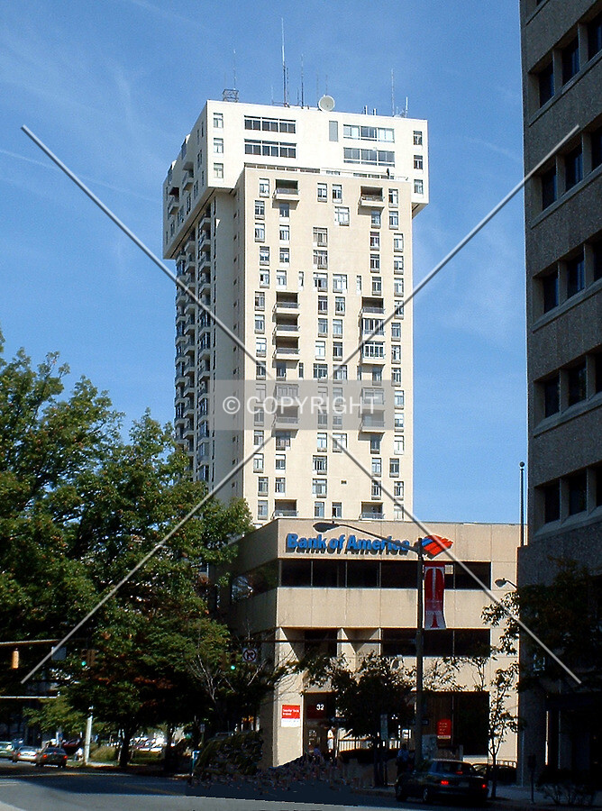View from the southwest along Washington Avenue