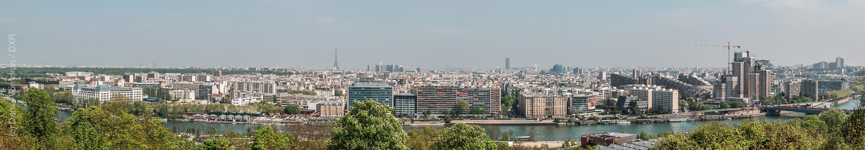 Panorama of Boulogne-Billancourt