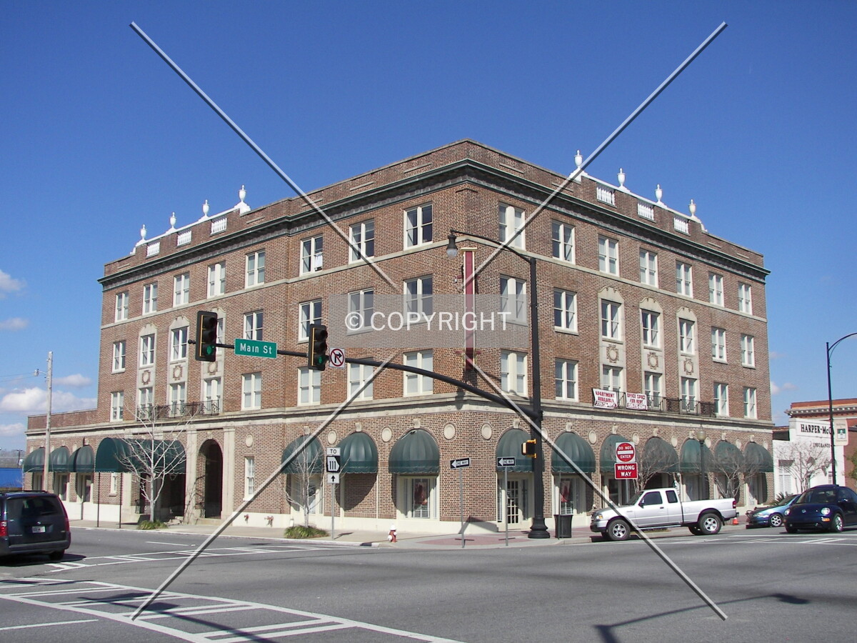 View from the southeast