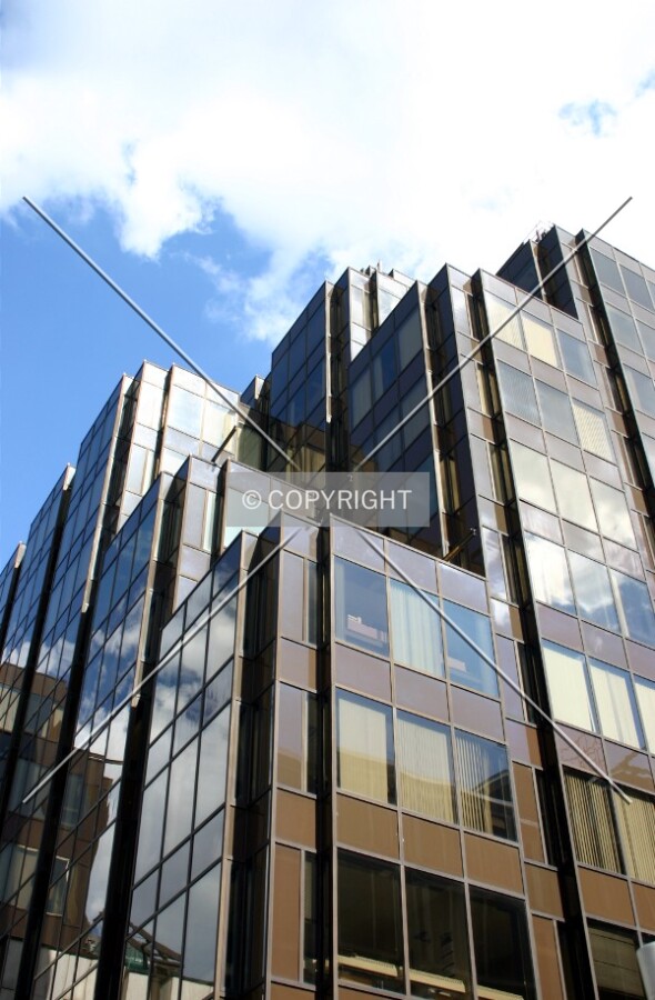 Looking up from Victoria Street