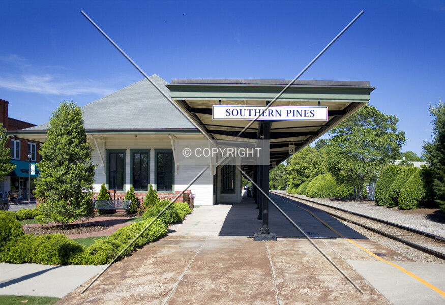 Southern Pines Amtrak Station Building