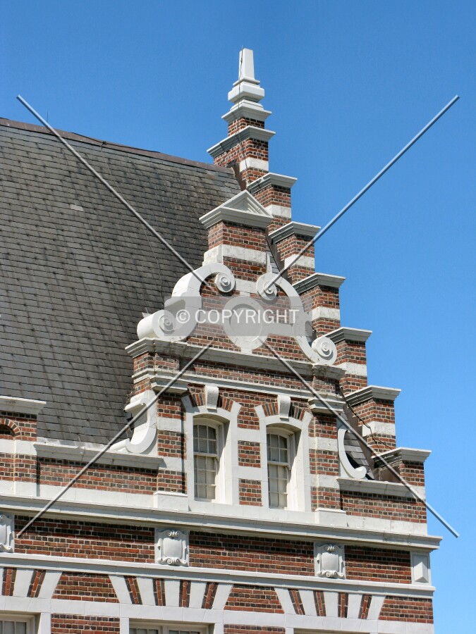 Stepped gables