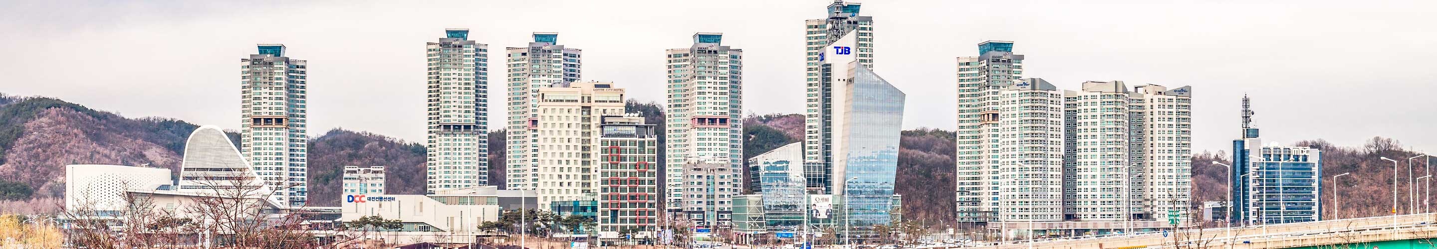 Panorama of Daejeon