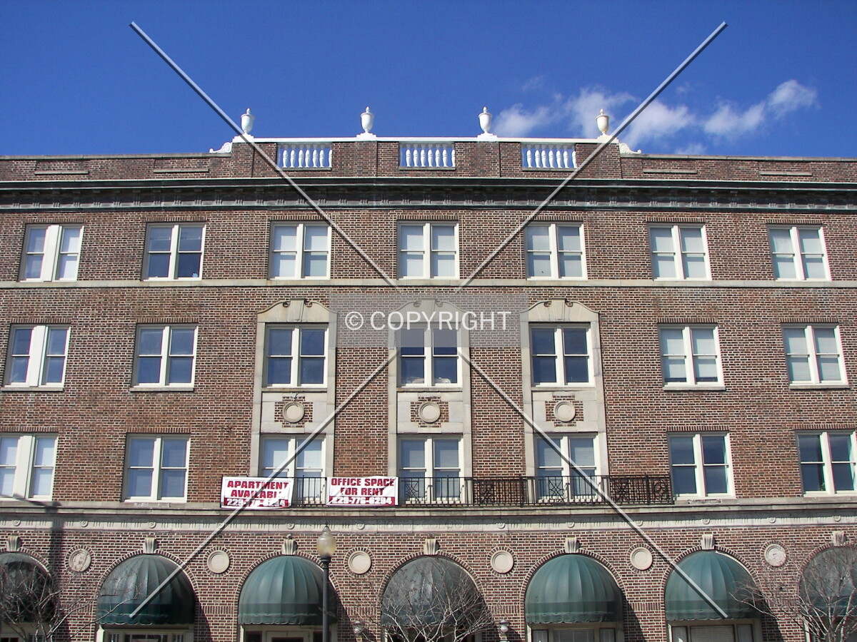 View from the east