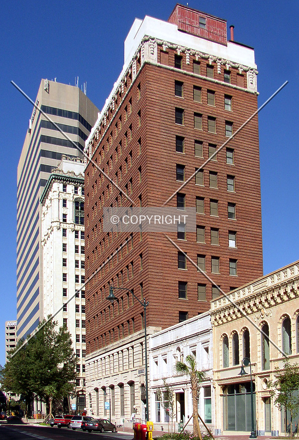 Looking northeast from Main Street