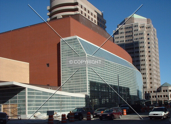 View to the northeast from Ludlow Street/Second Street