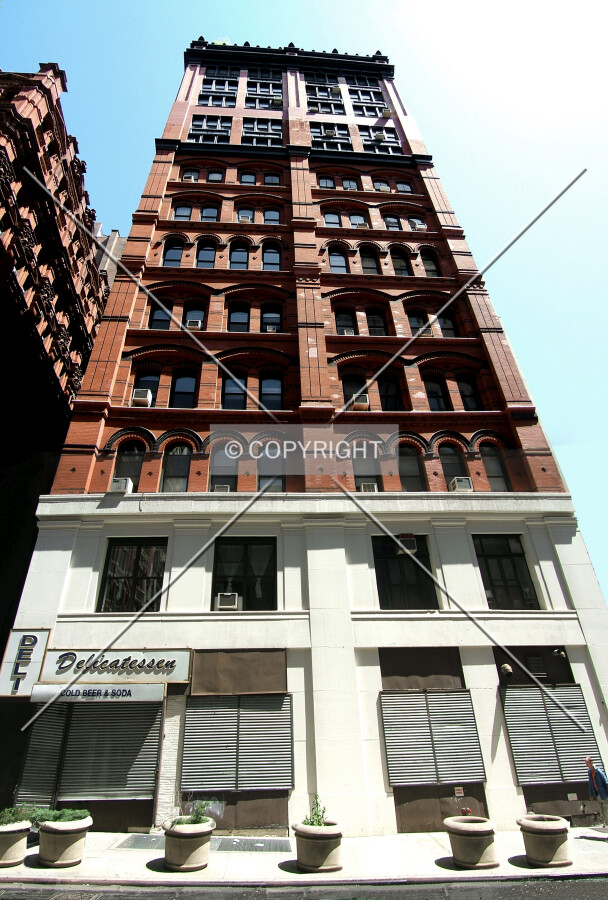 View from the northwest on Nassau Street