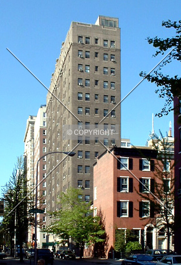 View from the southwest along 19th Street