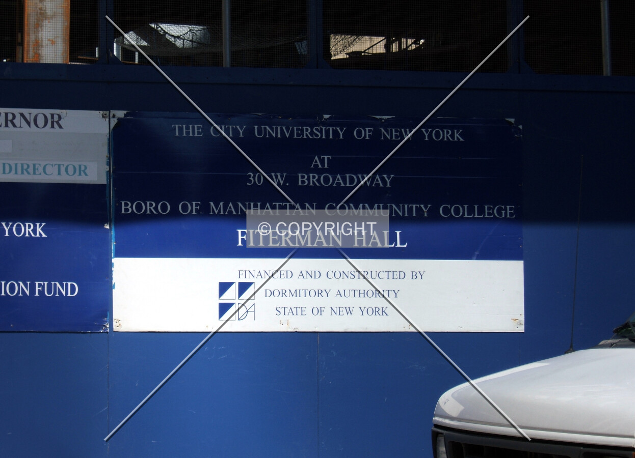 Construction sign
