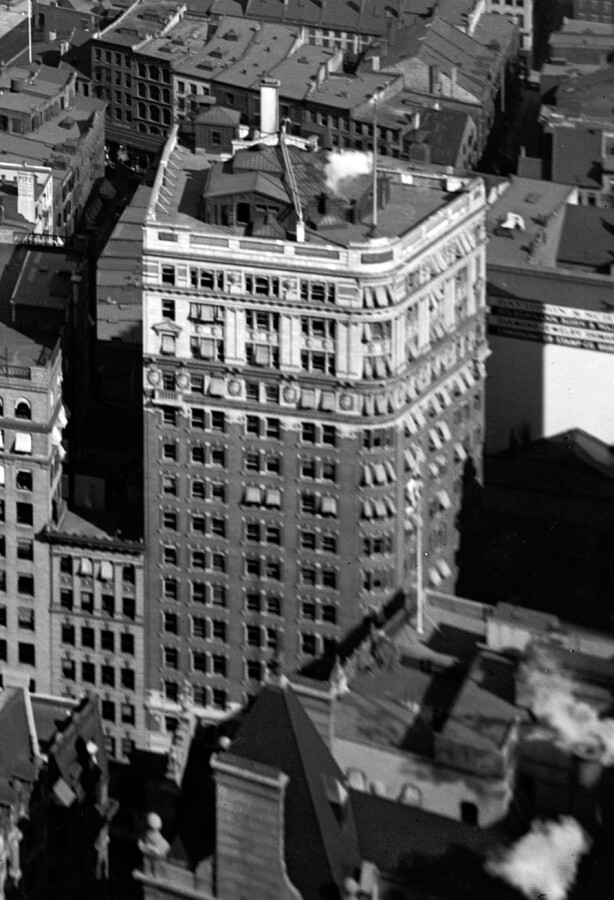 Vintage view from the northwest