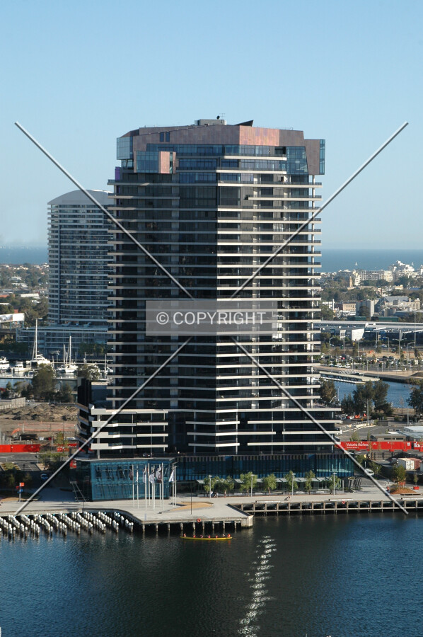 Elevated view from the north
