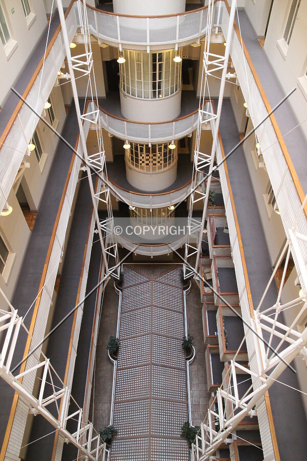 View of the atrium
