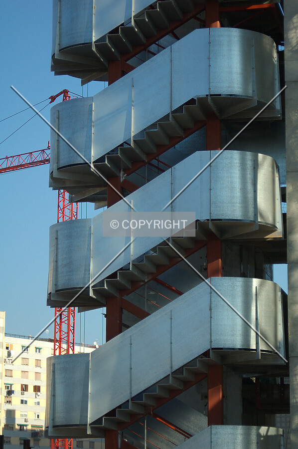 Emergency stairs