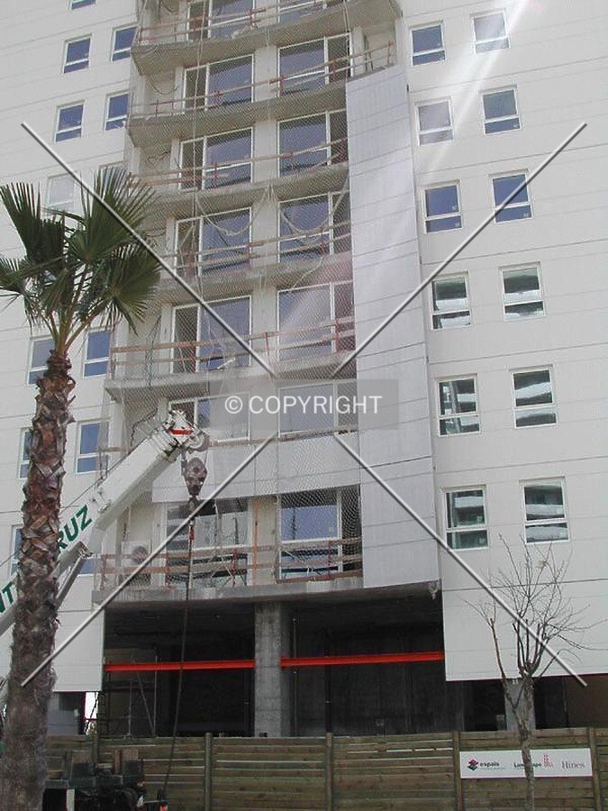 View of the back of the building