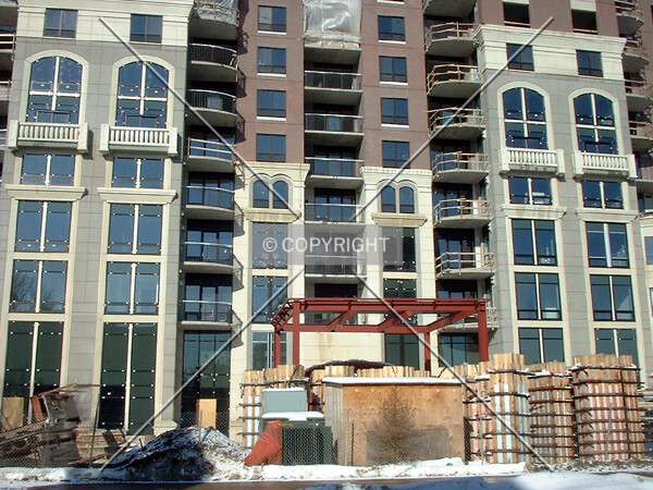 Lower floors and construction materials, from Grant Street