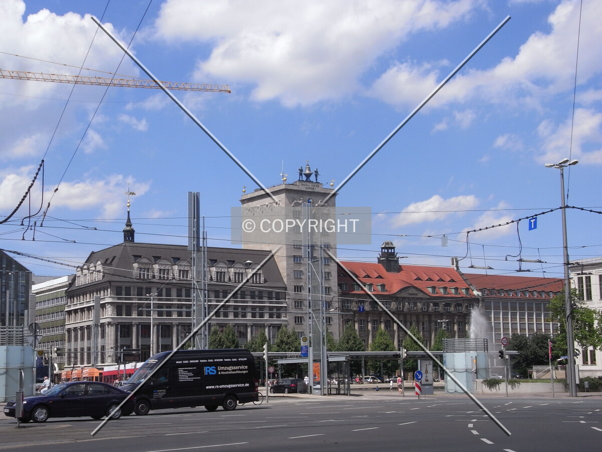 Kroch high rise in Leipzig