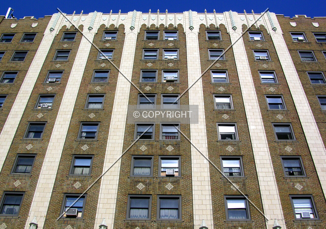 Looking up the western side