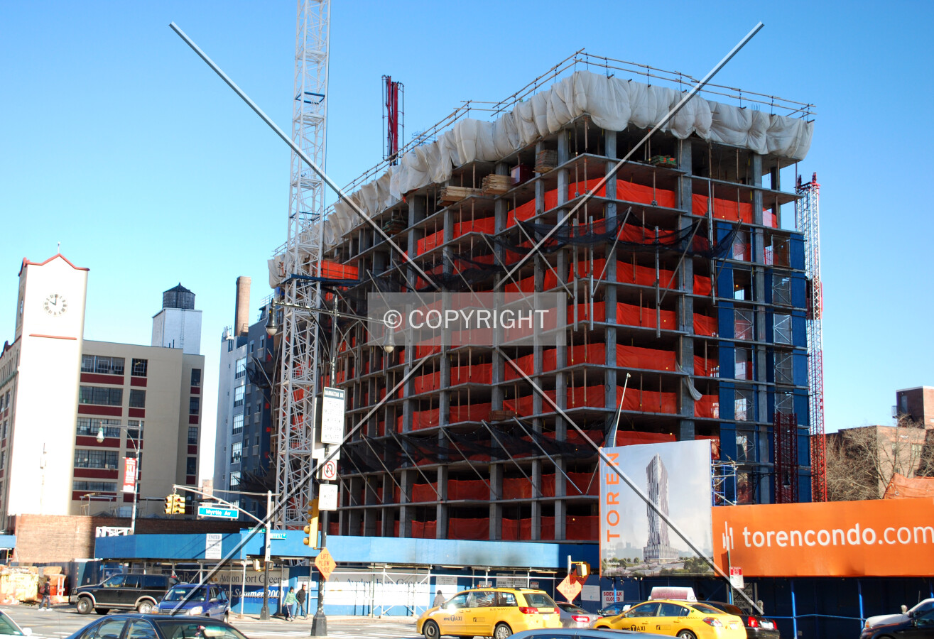 Viewed from along Flatbush Avenue Extension
