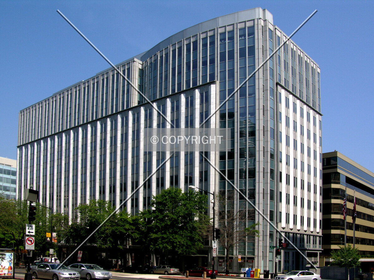 From the southeast across K Street