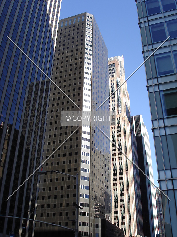Looking up 6th Avenue