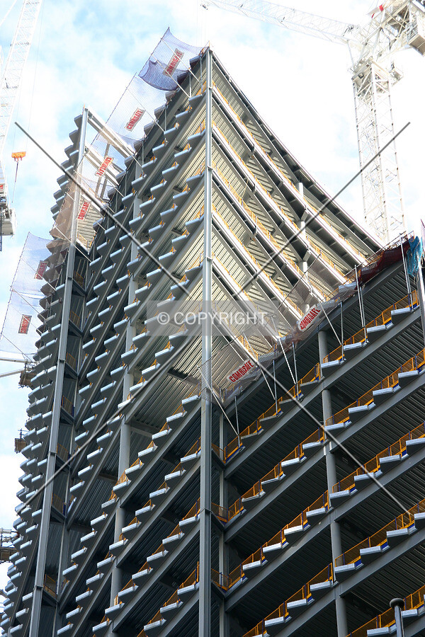 Top of the stepped north side