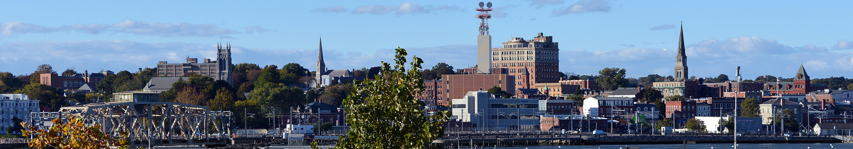 Panorama of New London