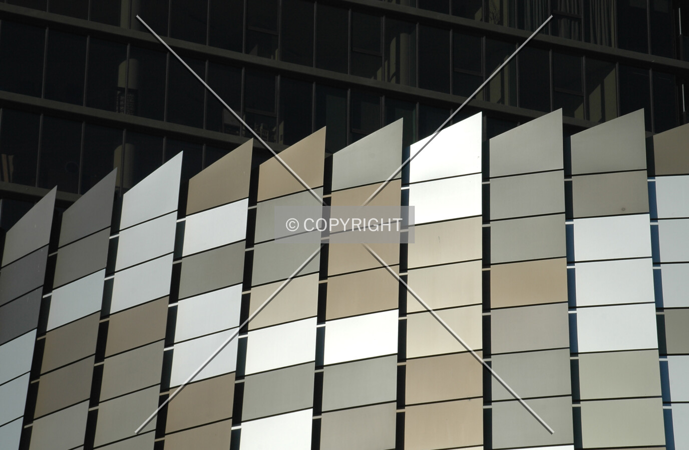 Podium facade detail