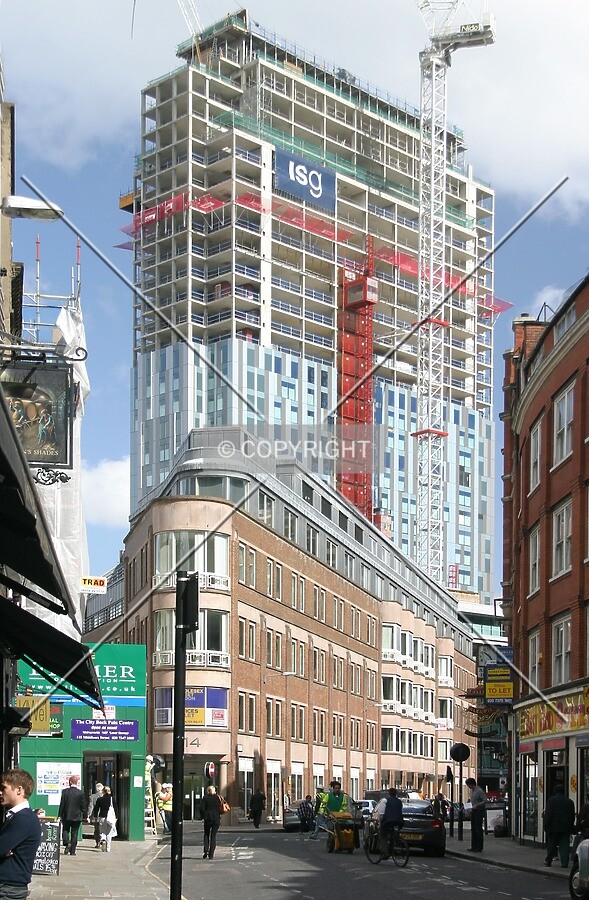 View east along Middlesex Street