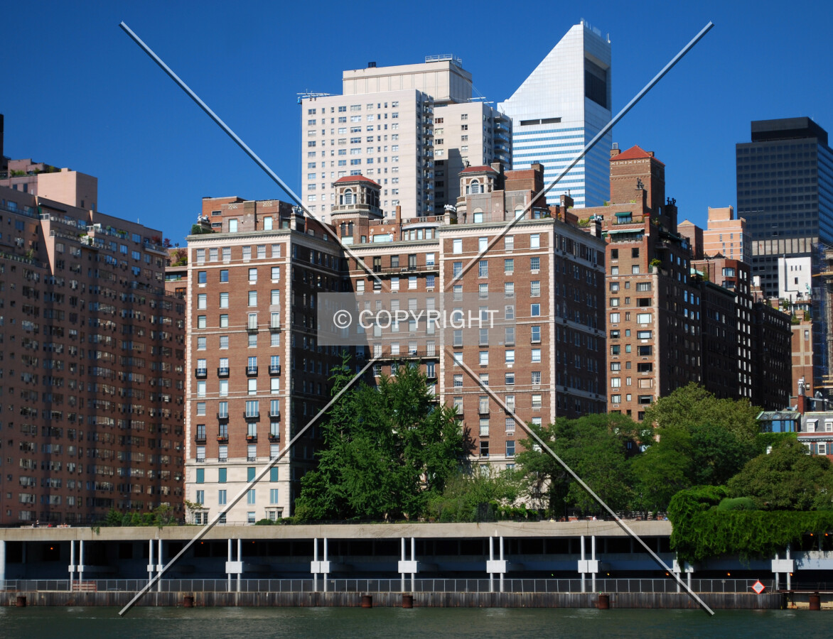 Viewed from Roosevelt Island