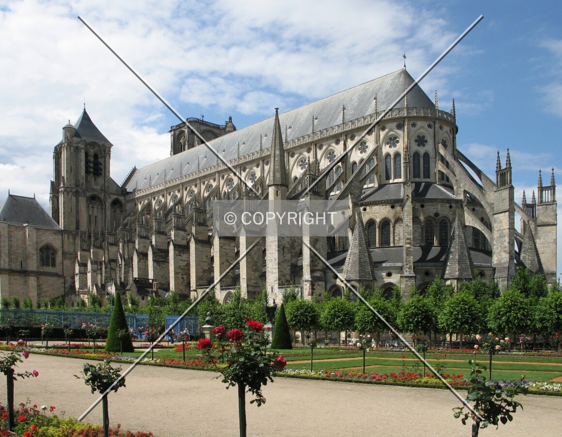 View from the east