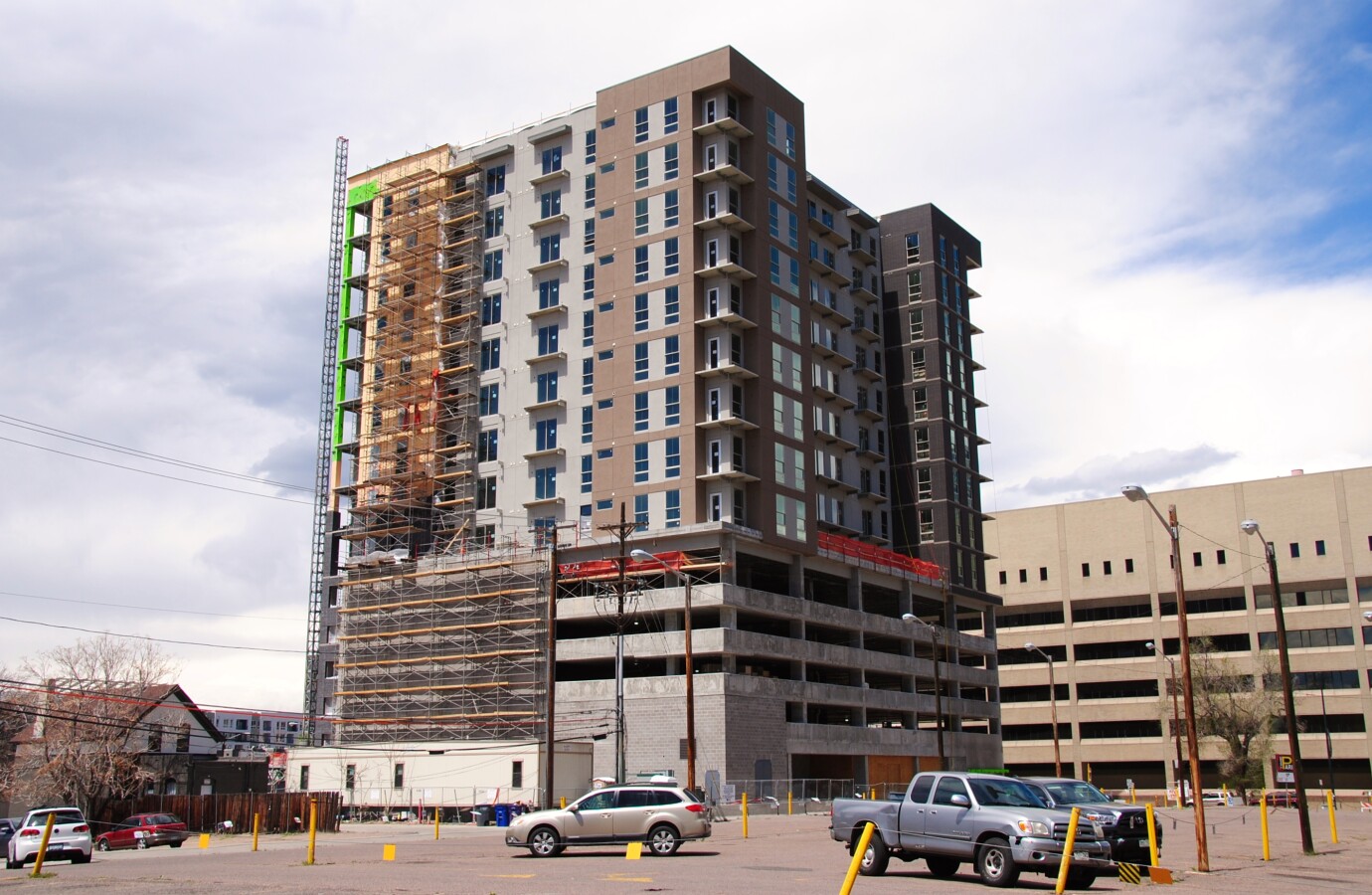View from the southeast
