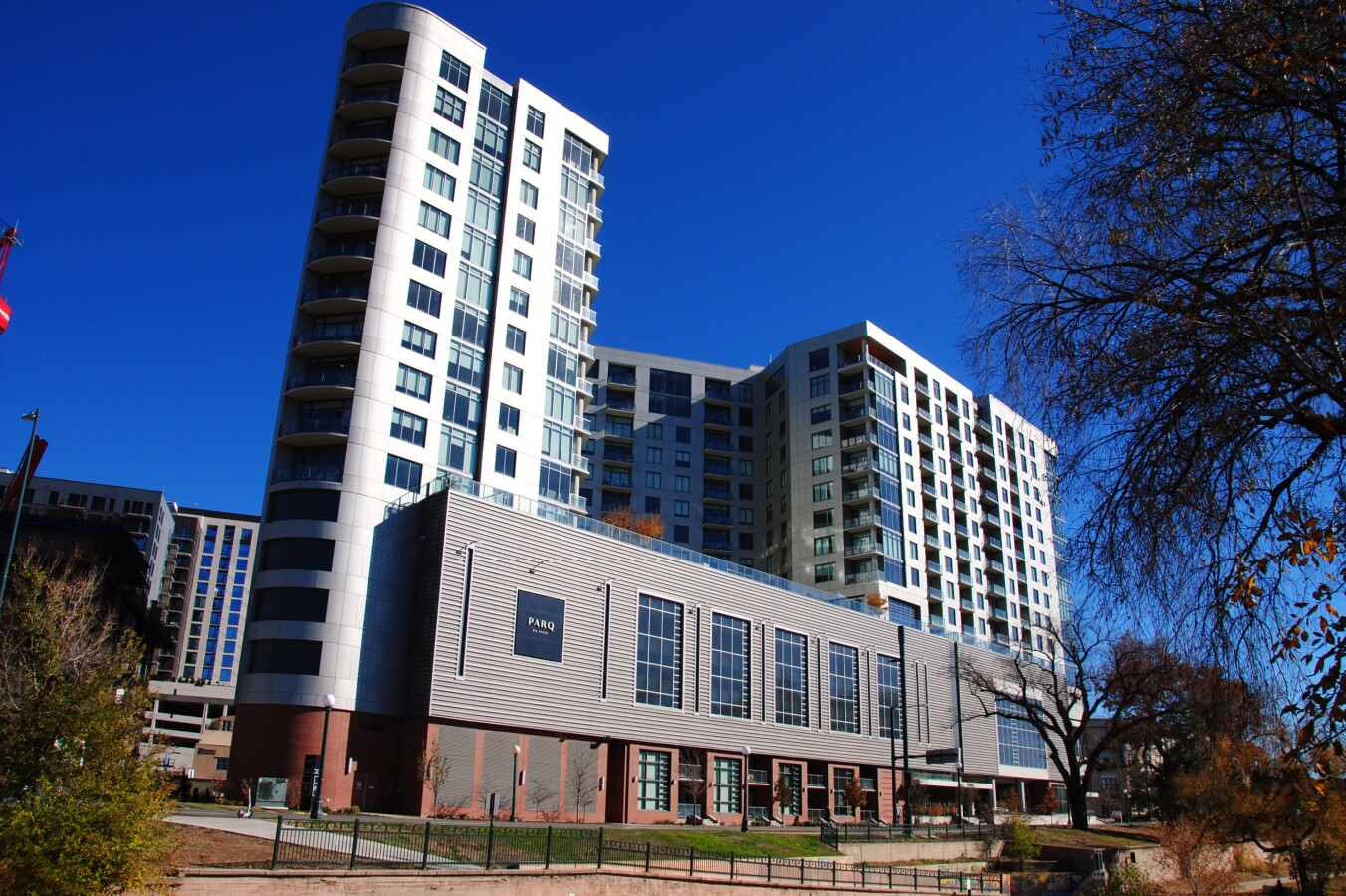 View to the southeast