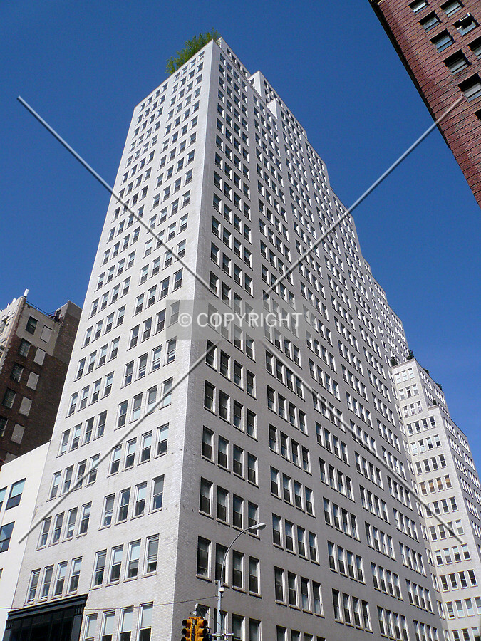View from east across Broadway and Chambers Streets