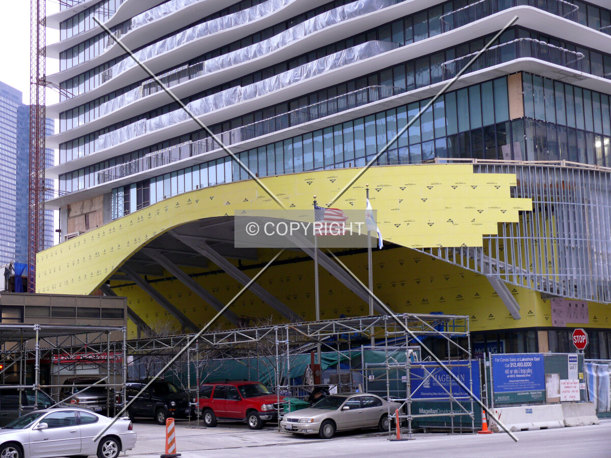 Working on the canopy