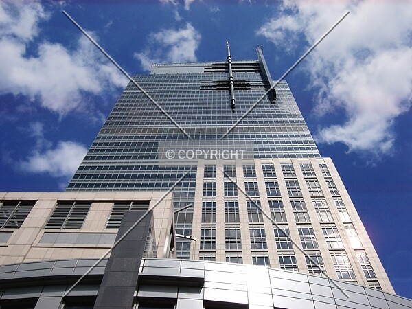 Looking up the tower