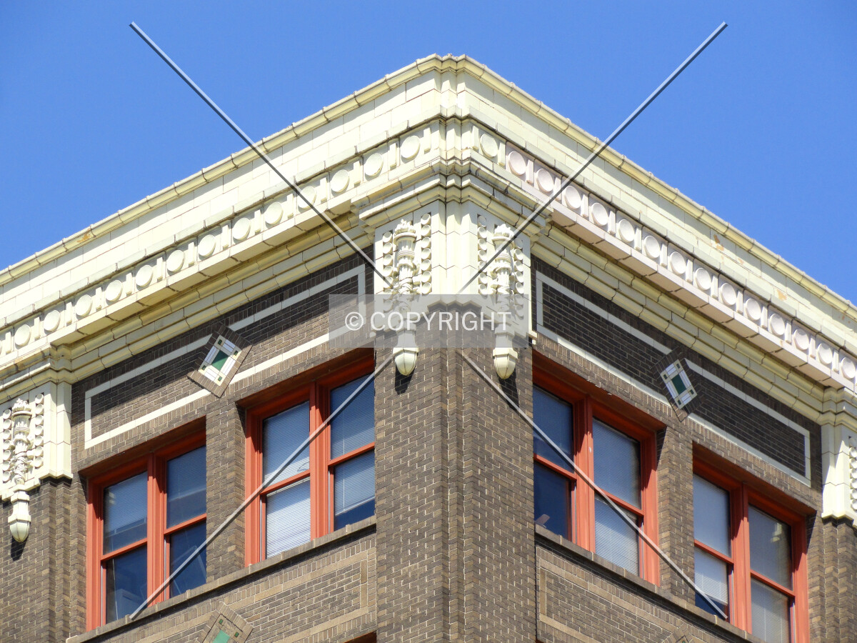 Southwest corner detail