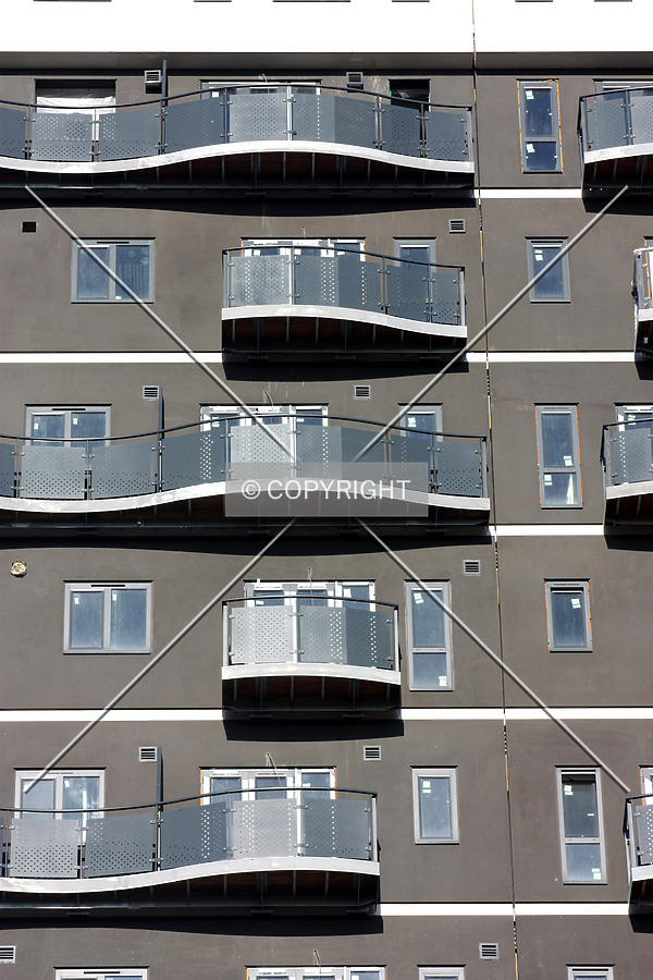 Facade and balconies