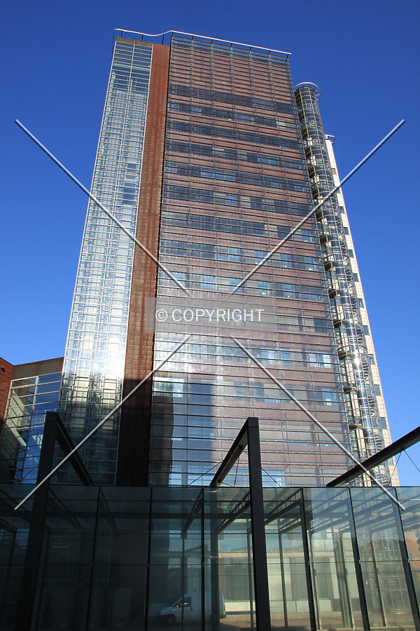 Looking up from the east.