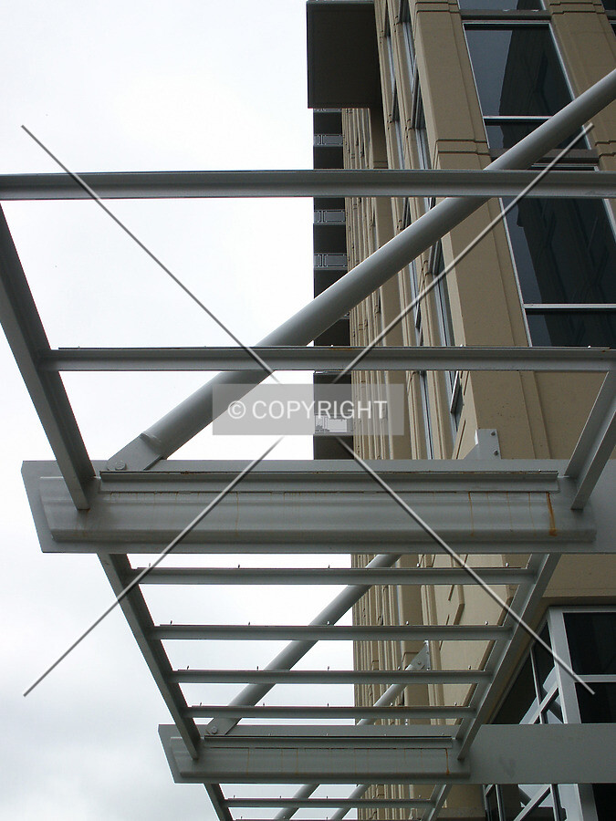 Entrance canopy framework