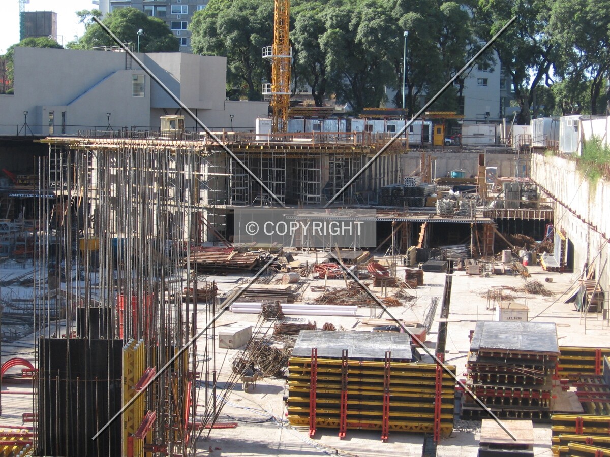 Work on the underground floors