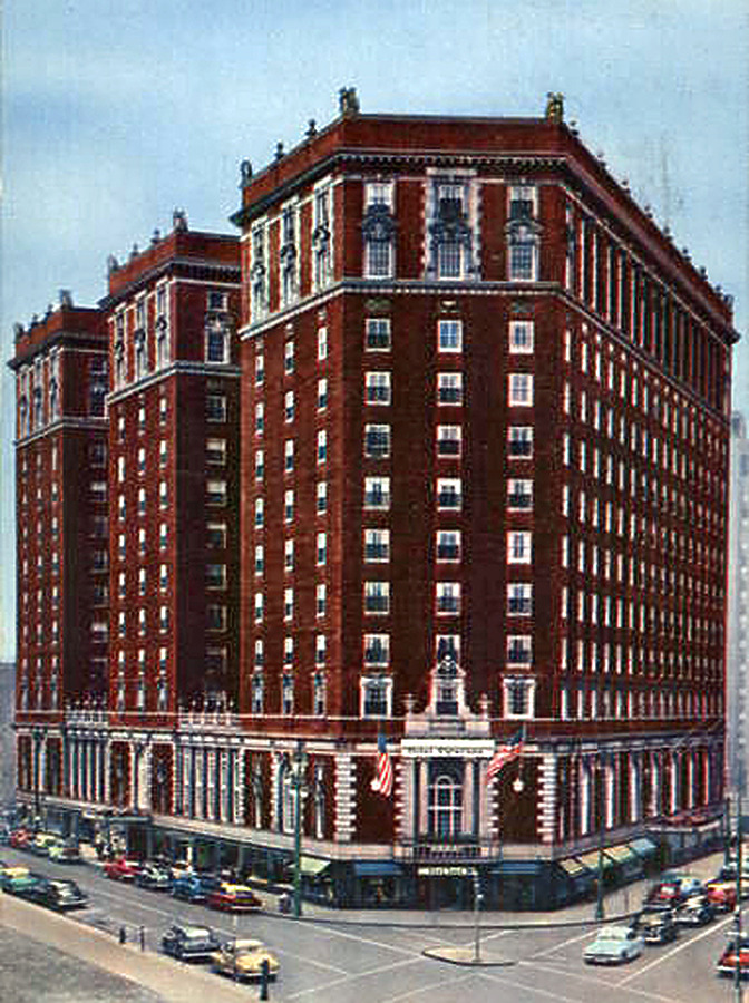 Vintage view from the northeast
