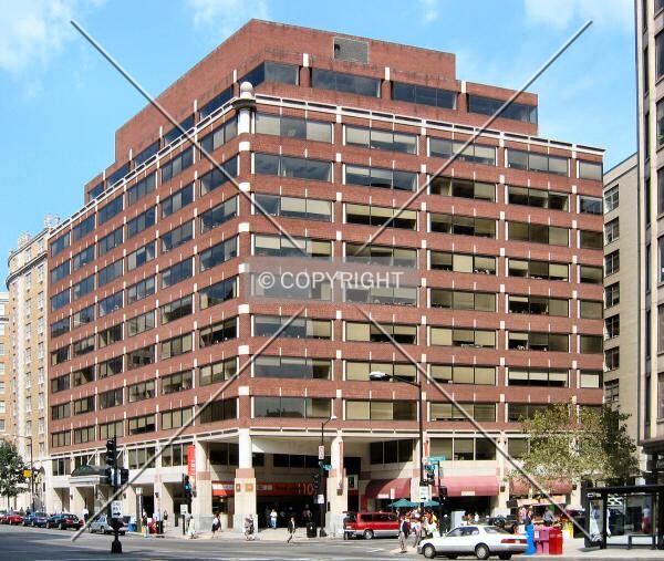 Southwest corner from across Connecticut Avenue NW