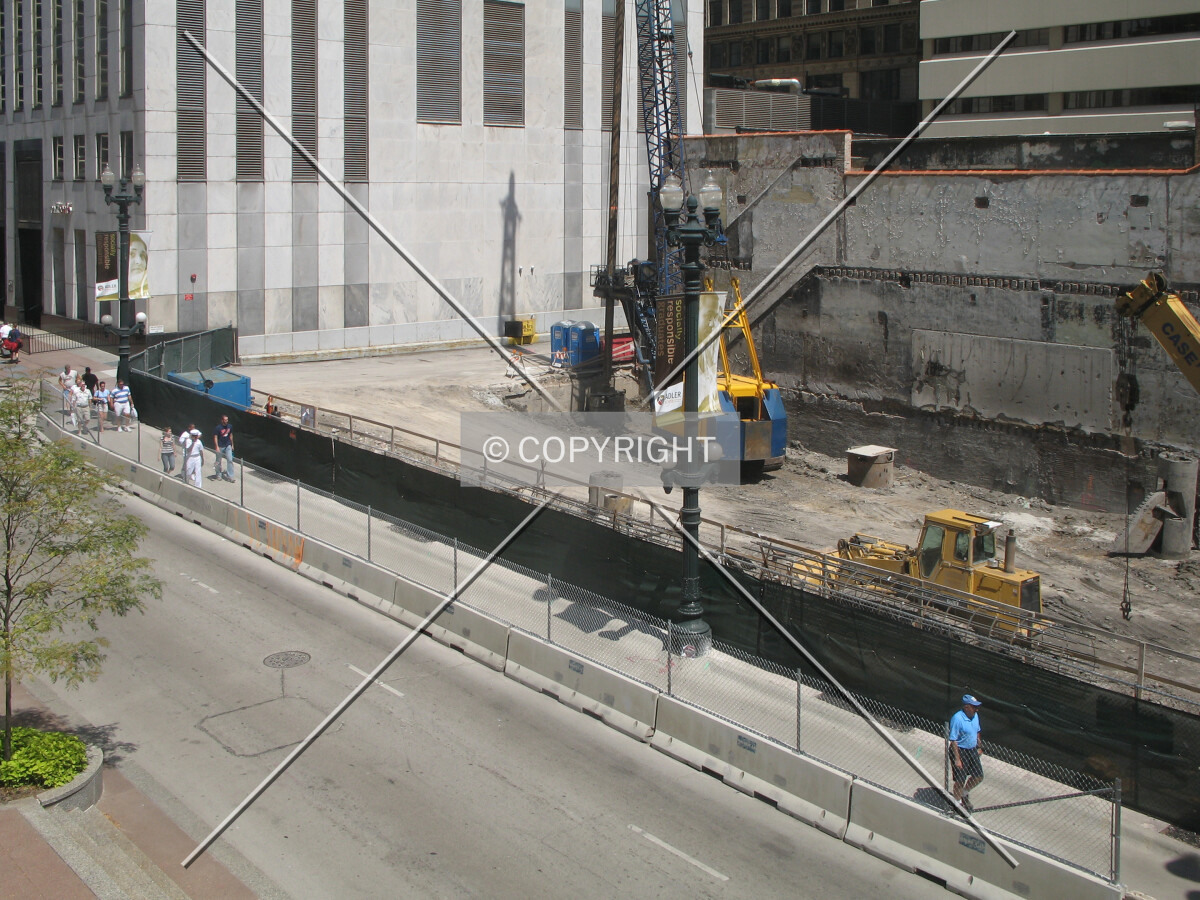 View from State/Lake station