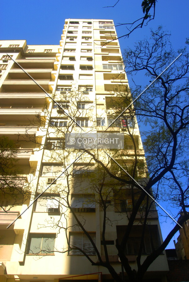 View from across Borges de Medeiros Avenue