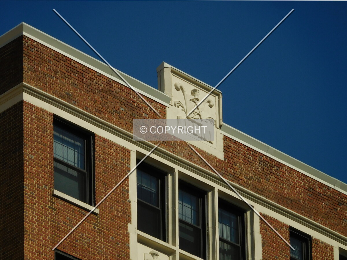 Southern facade detail