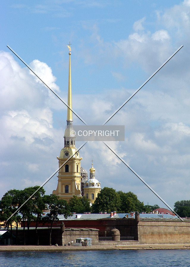View from Vassilievsky Island