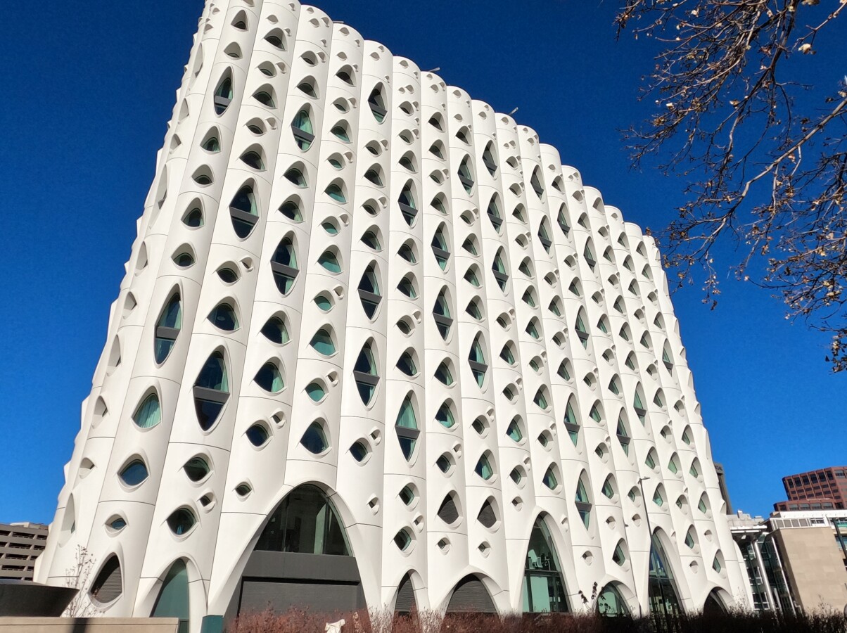View from the southwest