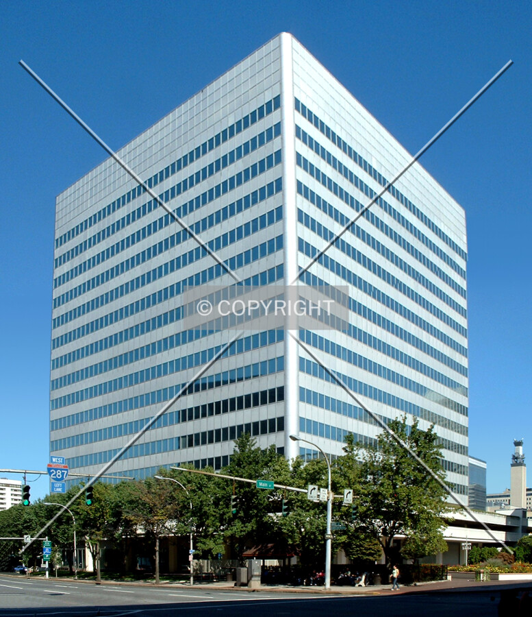 View from the southwest at Main and Grove Streets