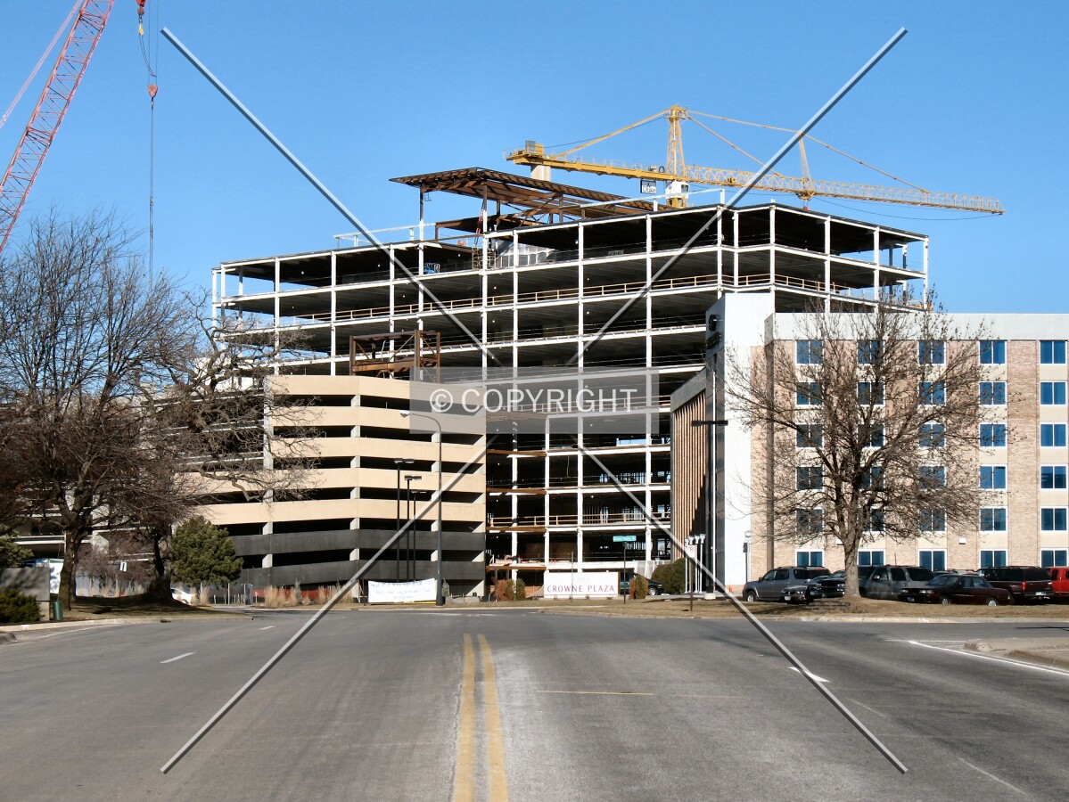 View to the north along Norman Center Drive