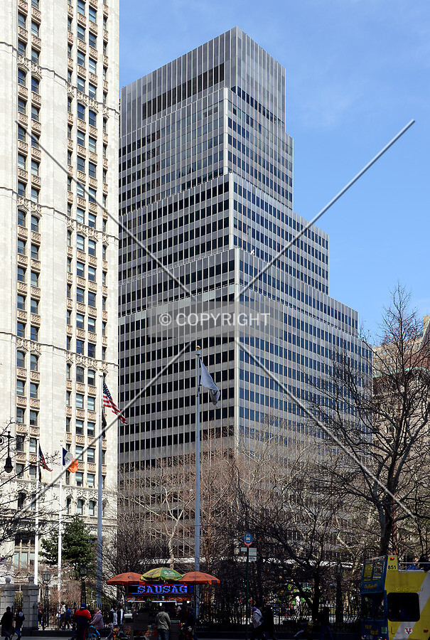 View from the south on Park Row
